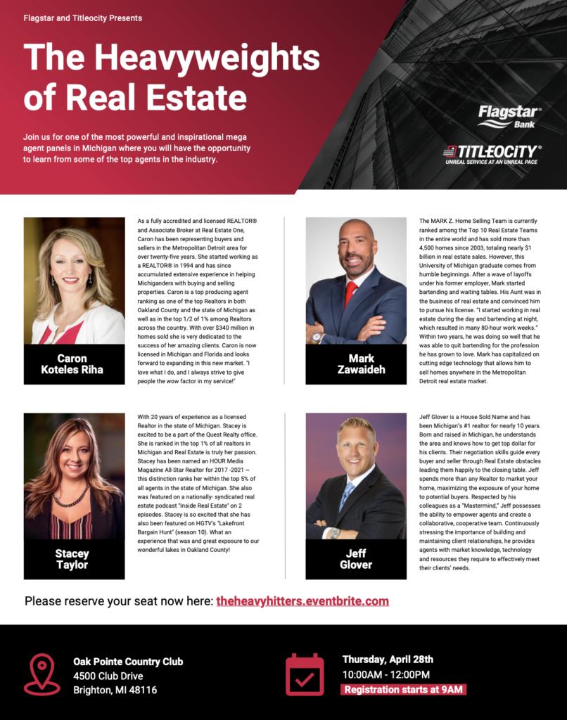 The Heavyweights of Real Estate April 28, 2022